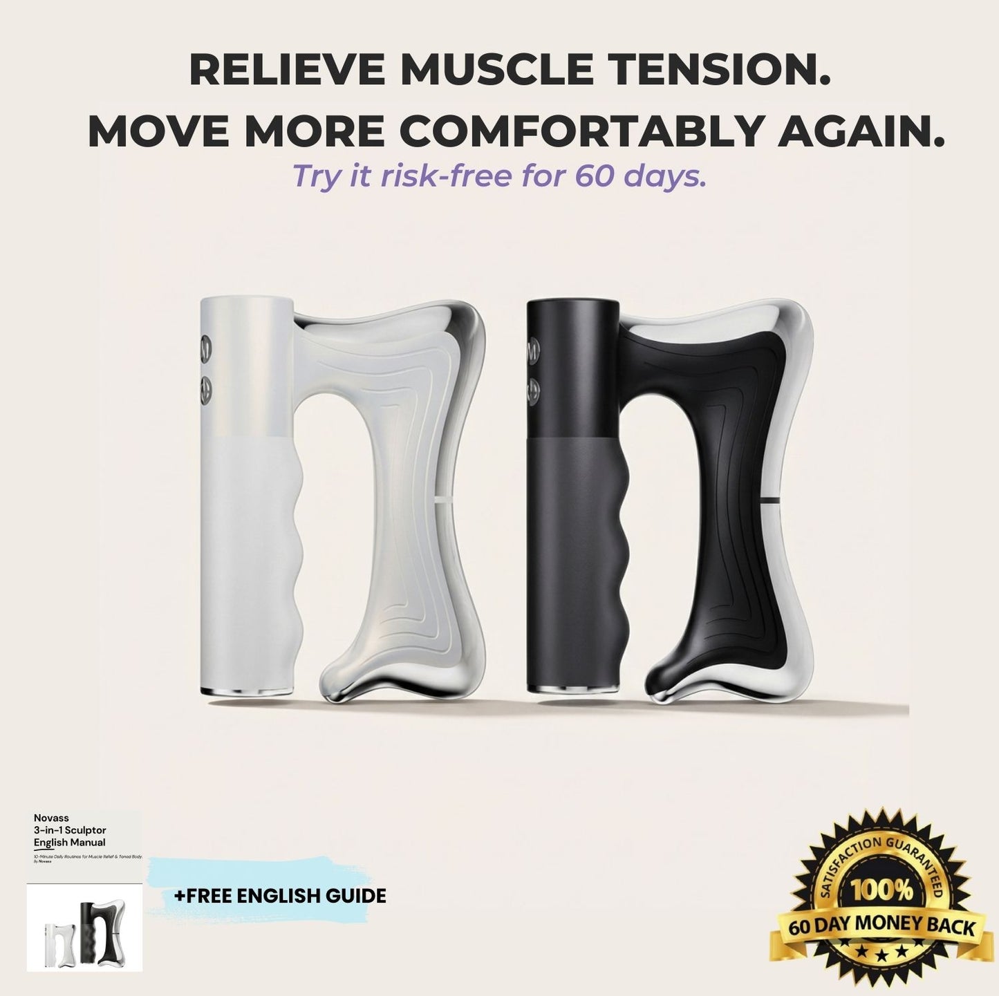 Novass ™ - 3-in-1 Body Massager & Sculptor