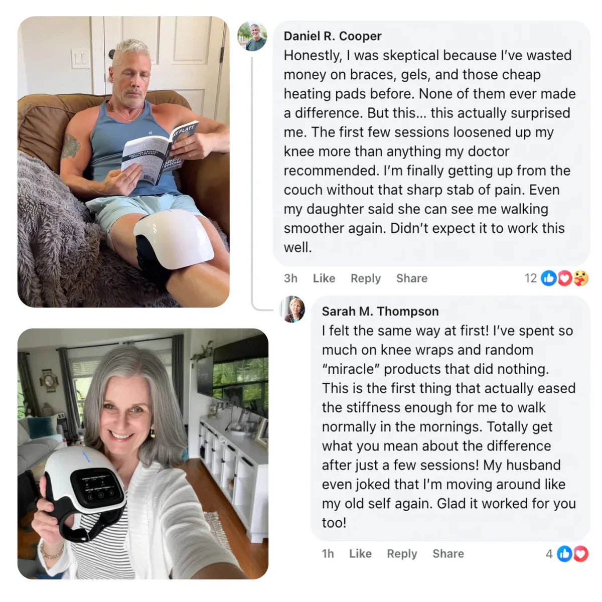 3-in-1 Knee Massager